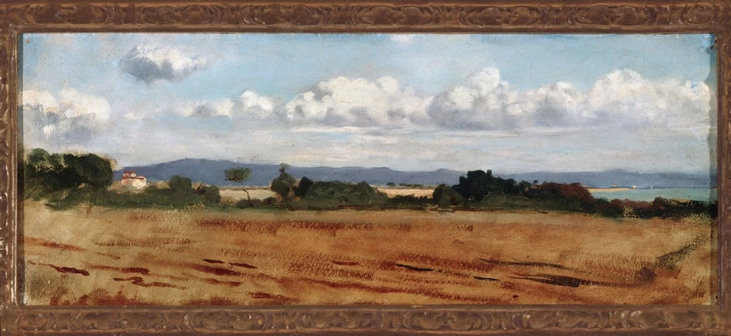 Paesaggio con nuvole a Castiglioncello